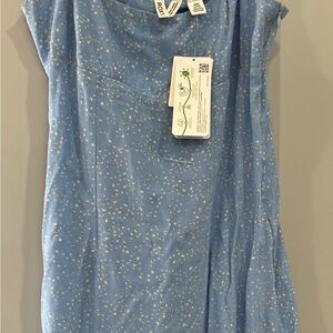 Roxy Blue and White Dress